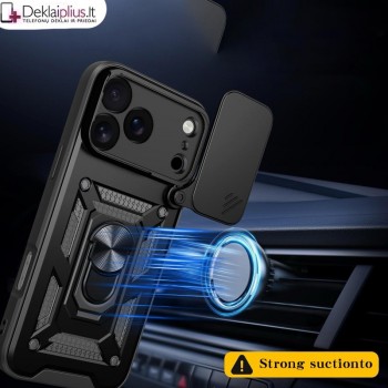 5in1 smūgiams atsparus dėklas su žiedu ir kameros apsauga (Apple Iphone 17 Pro/Iphone 18 Pro) 5in1 smūgiams atsparus dėklas su žiedu ir kameros apsauga (Apple Iphone 17 Pro/Iphone 18 Pro)